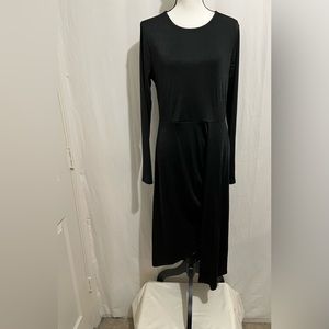 Sofia long sleeve dress size L color blck